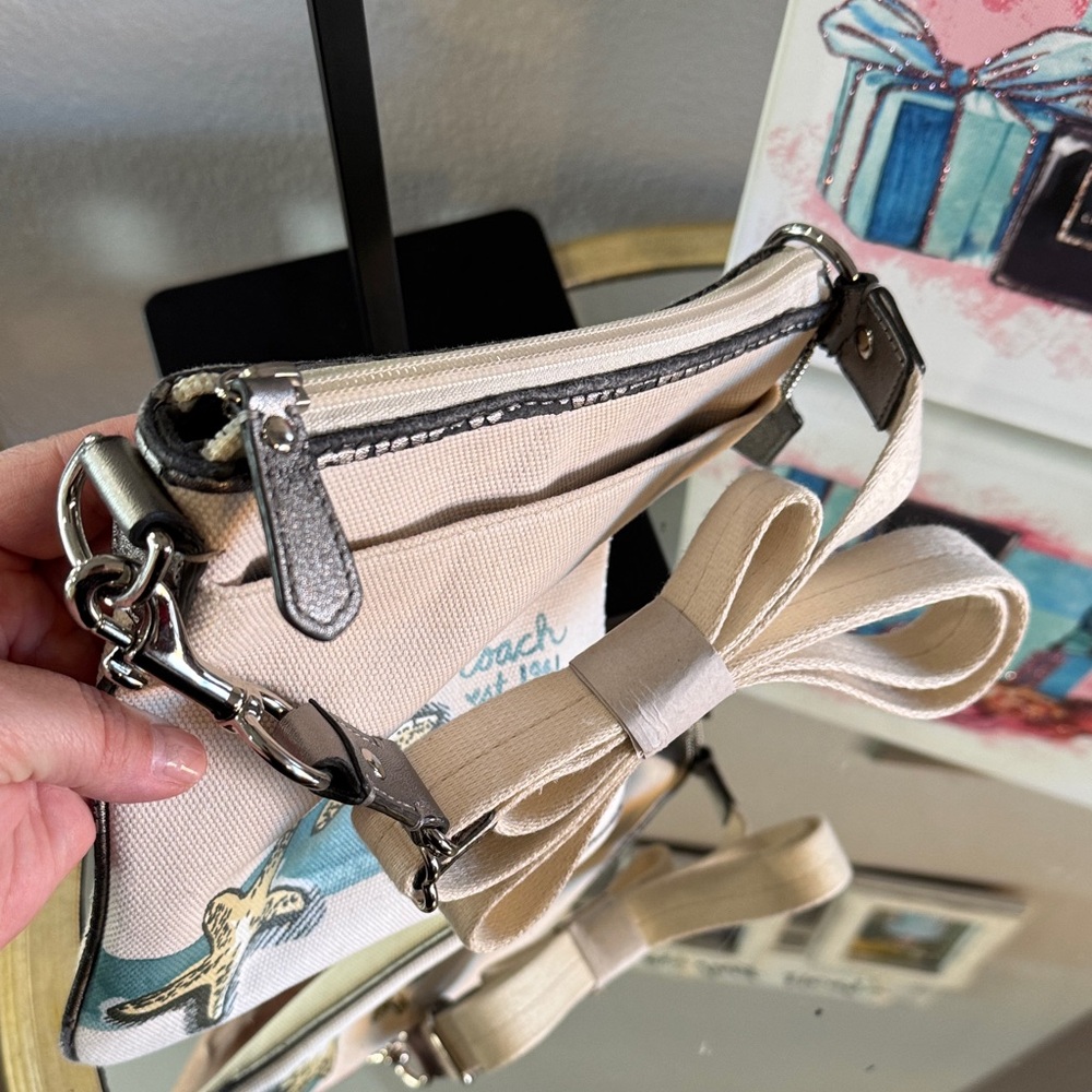 Coach Limited Edition Starfish Embellished Crossbody Bag - Picture 7 of 8